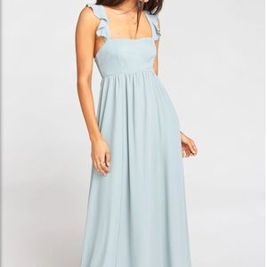Show Me Your Mumu: June Maxi - Silver Sage Crisp